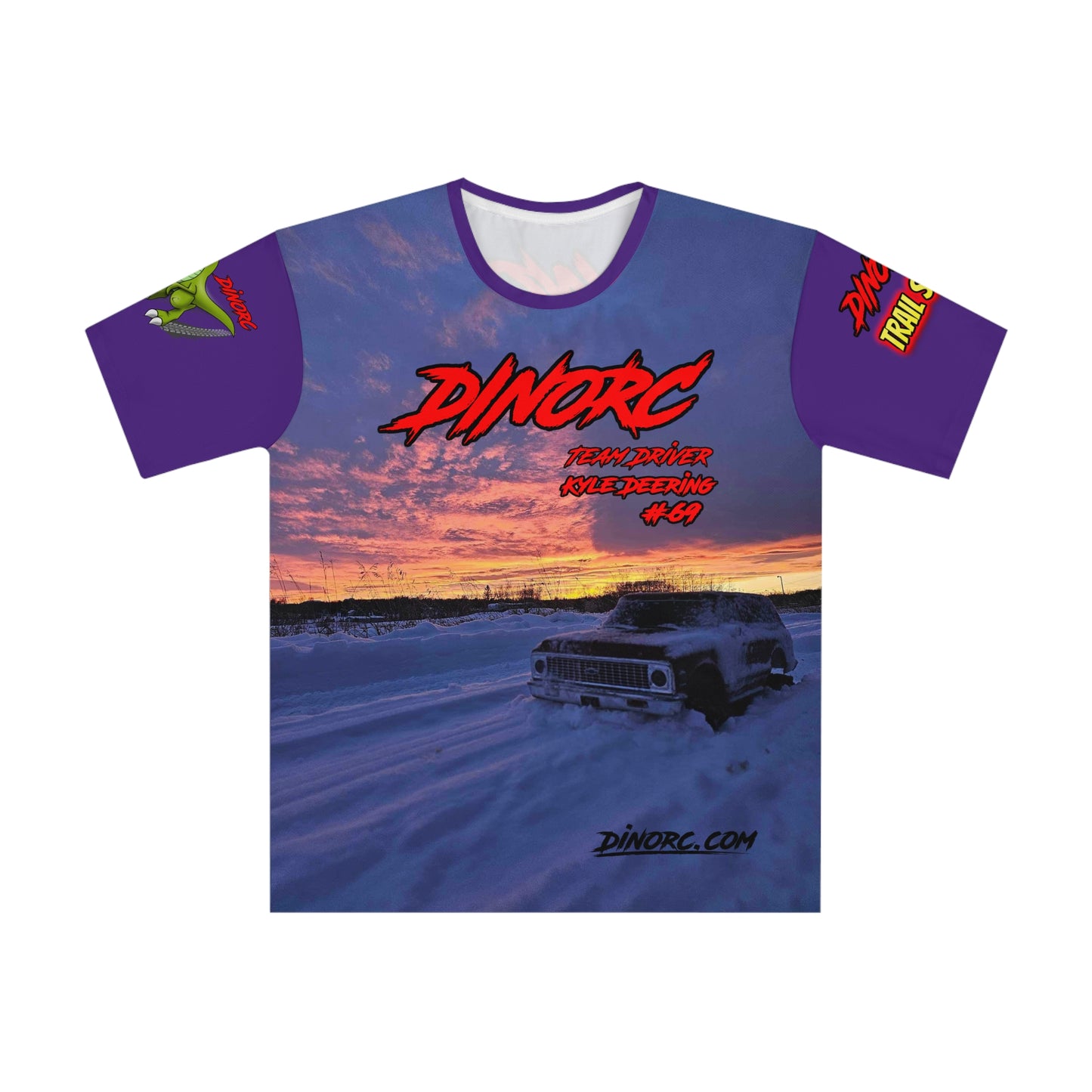 Kyle Deering's DinoRC Team Drivers shirt (AOP)