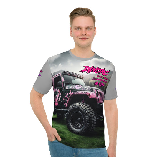 DinoRC Breast Cancer Awareness Team Driver Loose T-shirt (AOP)