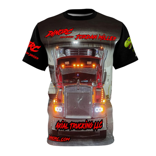 Axial Trucking DinoRC Team Driver T Shirt Black Sleeves