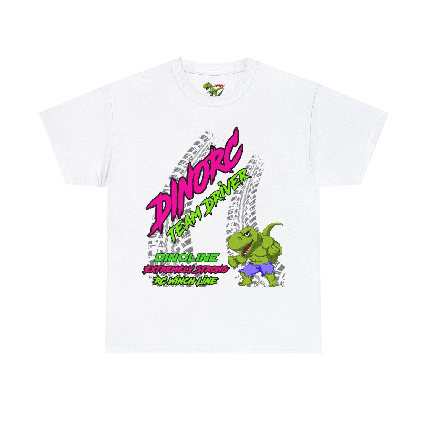 Muscle Dino DinoRC  Logo T-Shirt S-5x