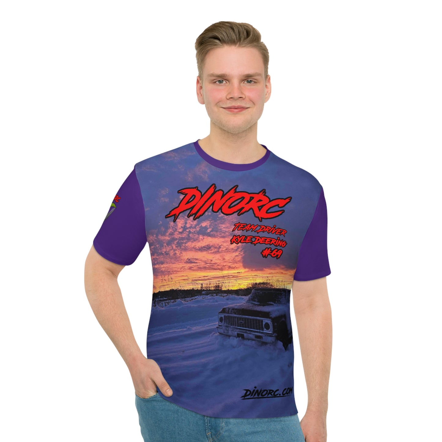 Kyle Deering's DinoRC Team Drivers shirt (AOP)