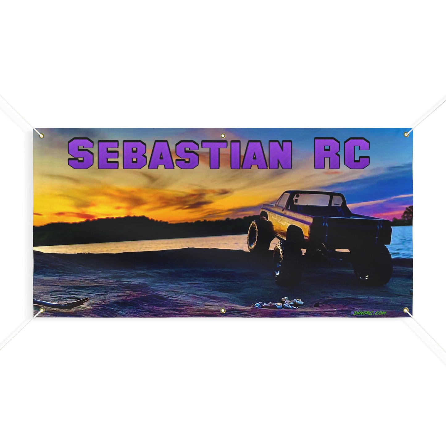 Sebastian RC 48" x 24" Matte Banner