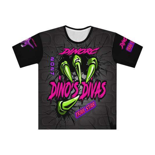 Dino Divas Claw Team Driver Shirt  Loose T-shirt (AOP)