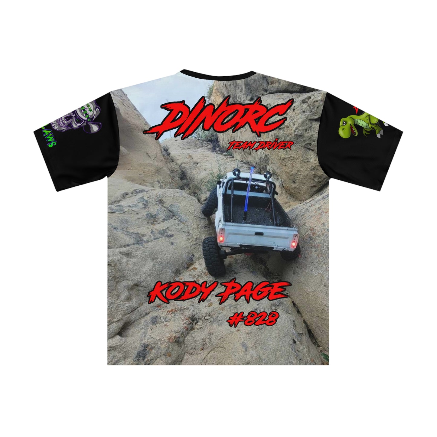 DinoRC Kody Page Team Driver Shirt  Loose T-shirt (AOP)
