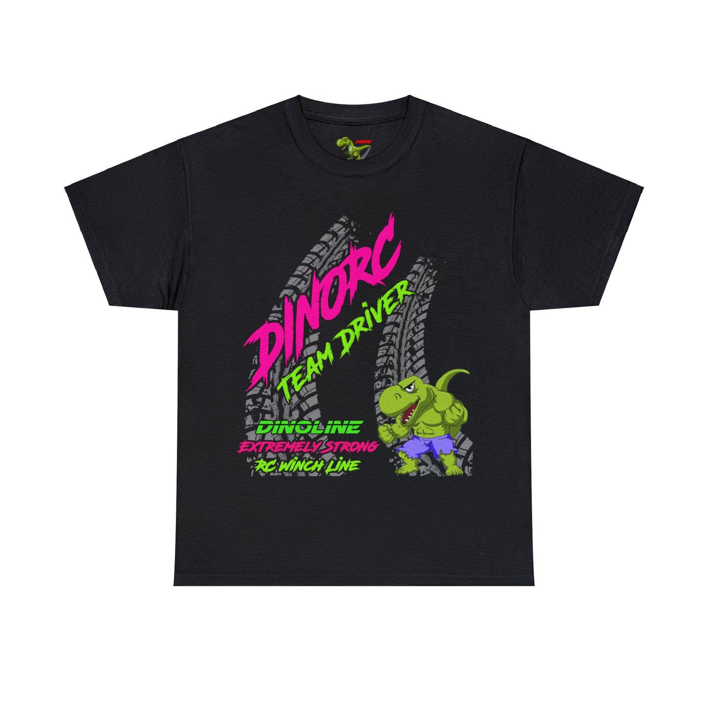 Muscle Dino DinoRC  Logo T-Shirt S-5x