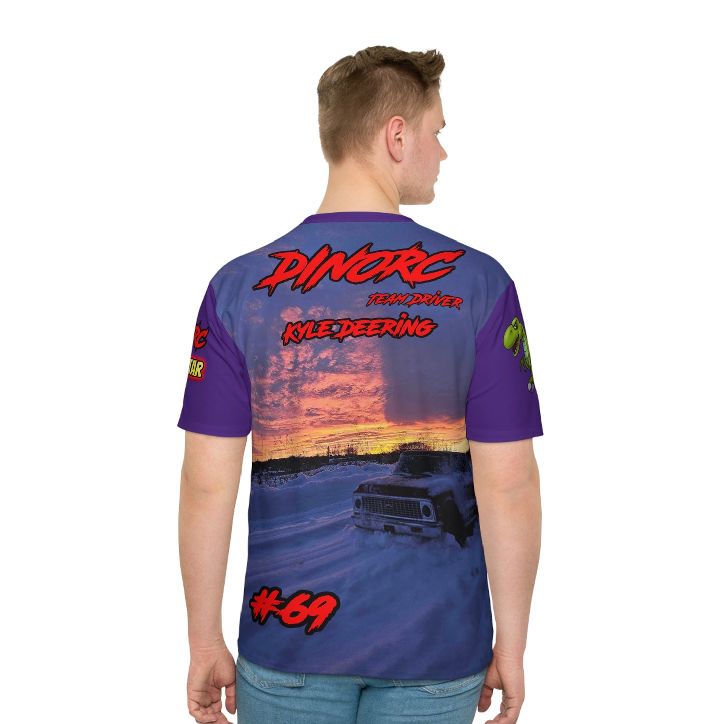 Kyle Deering's DinoRC Team Drivers shirt (AOP)