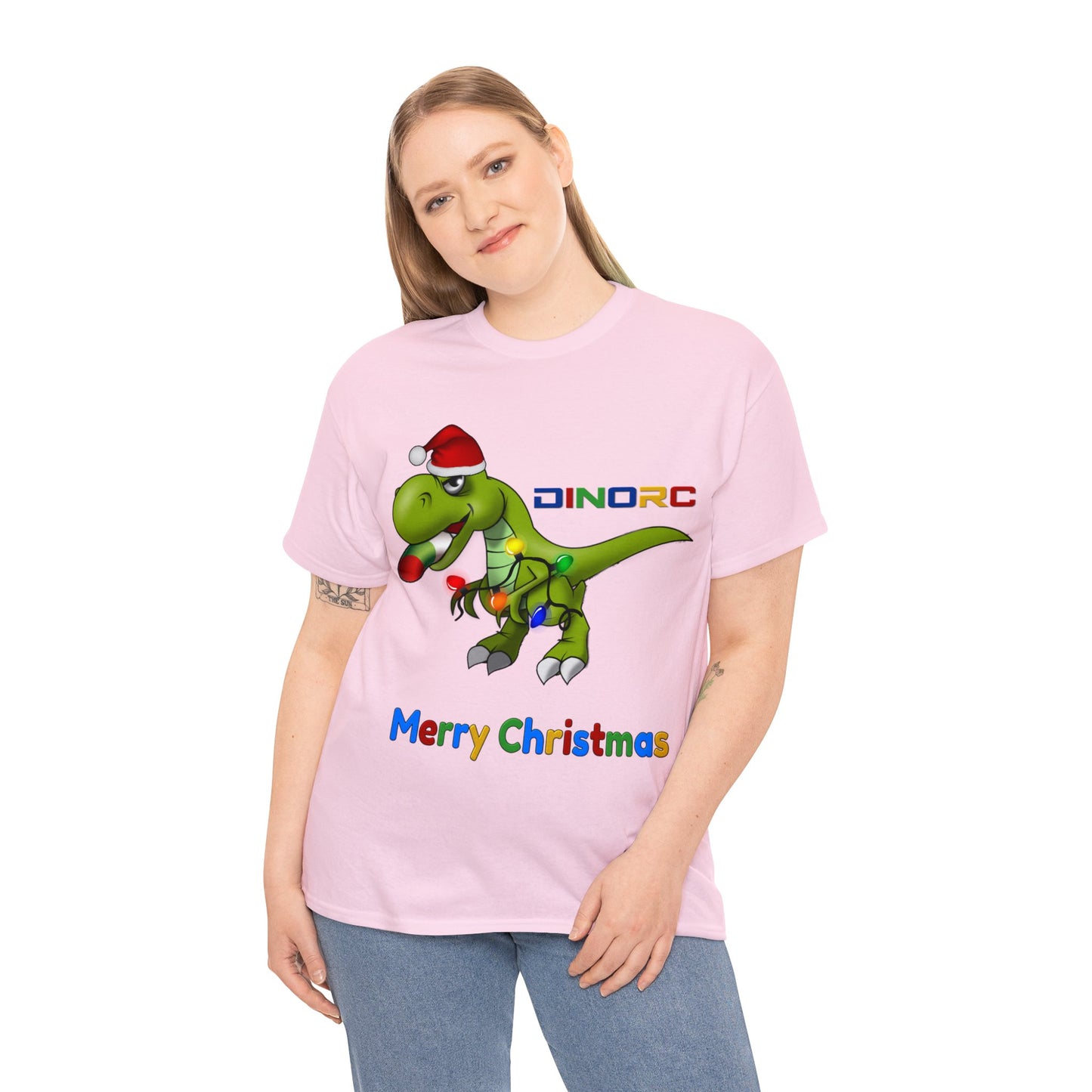 Merry Christmas DinoRC  Logo T-Shirt S-5x