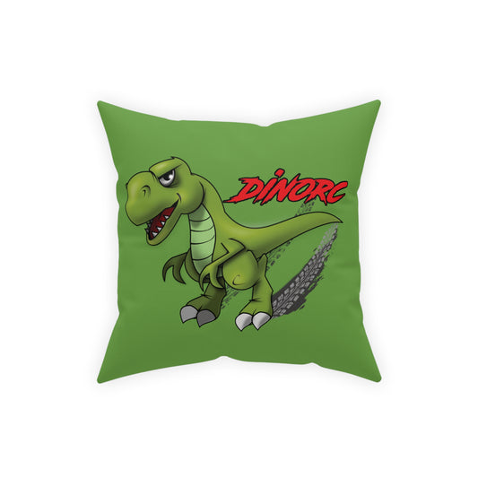 DinoRC Green Pillow