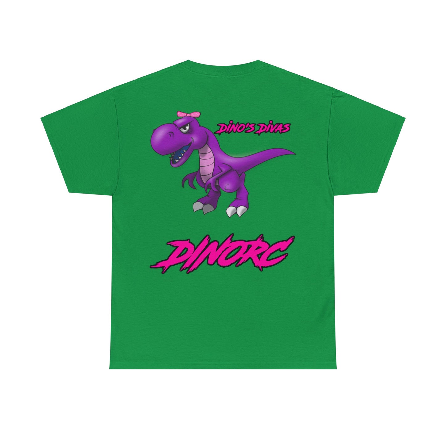 Dino's Divas DinoRc Logo Back of T-Shirt S-5x