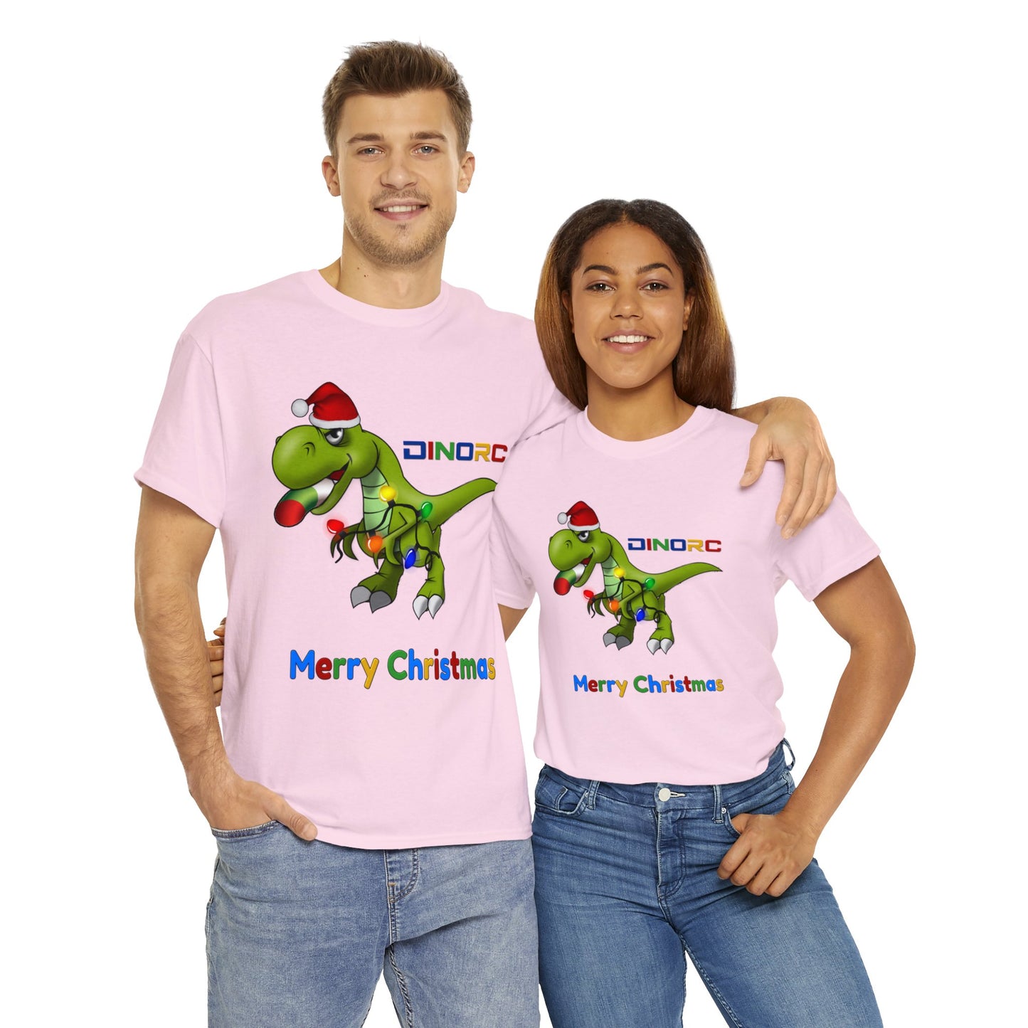 Merry Christmas DinoRC  Logo T-Shirt S-5x