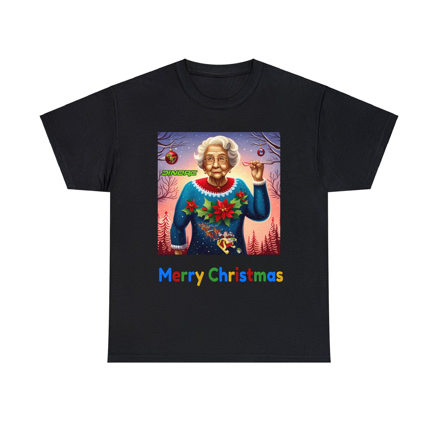 Ugly Christmas DinoRC Logo Front T-Shirt 10 colors  S-5x