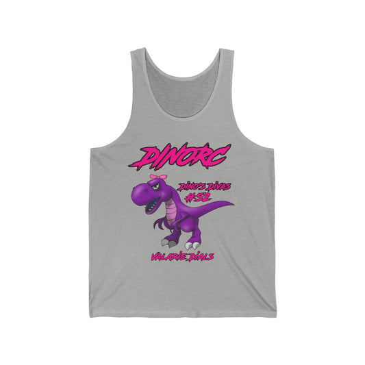 Valerie Dials Dino's Divas DinoRC Logo Jersey Tank Top