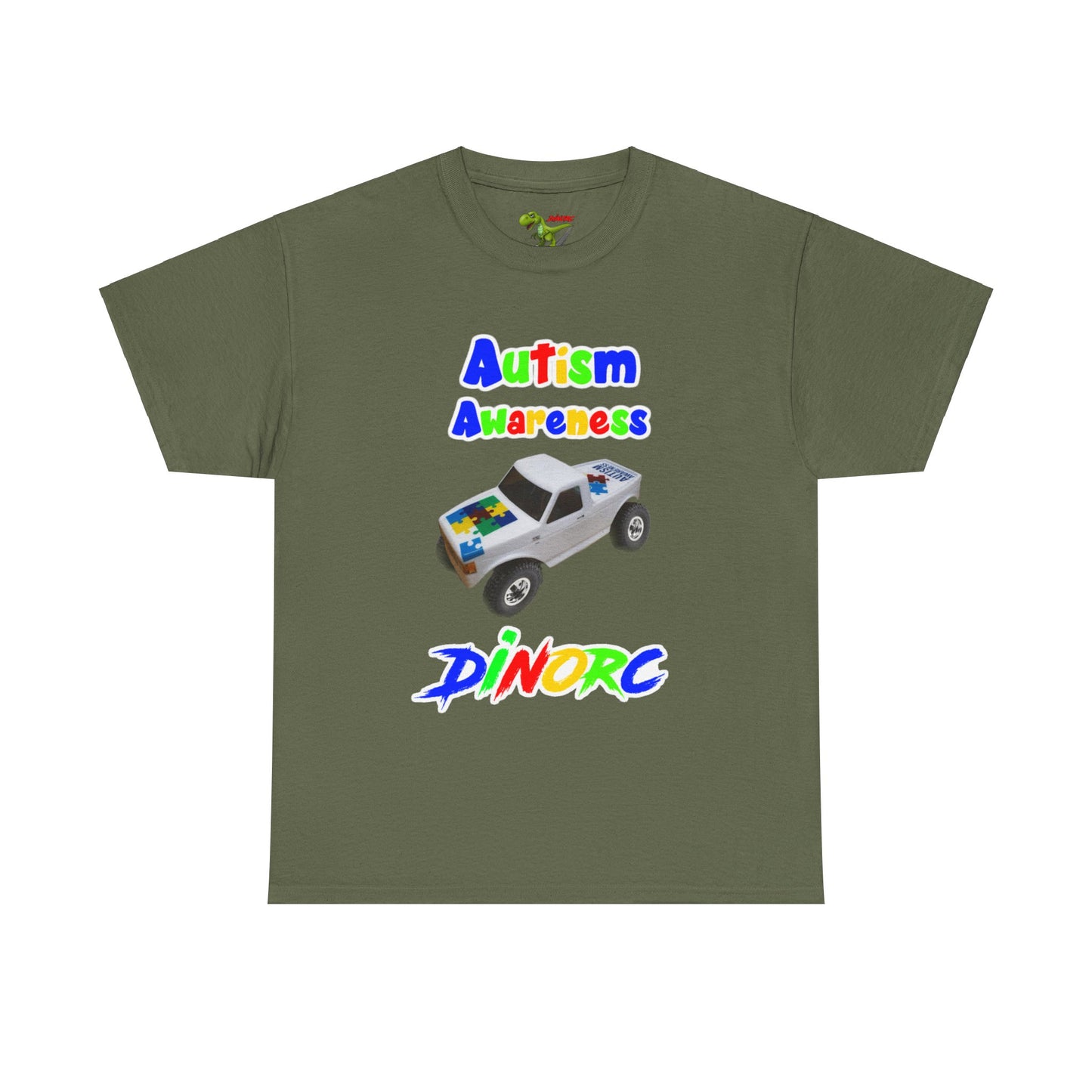 DinoRC Autism Awareness Front/Back Sponsor Shirt 2024