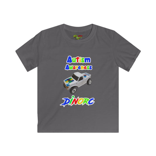 DinoRC 2024 Autism Awareness Kids  Tee