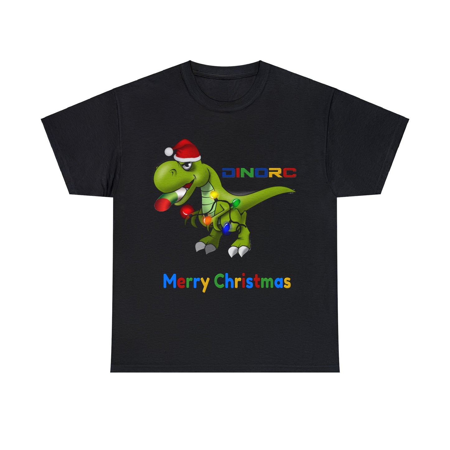 Merry Christmas DinoRC  Logo T-Shirt S-5x