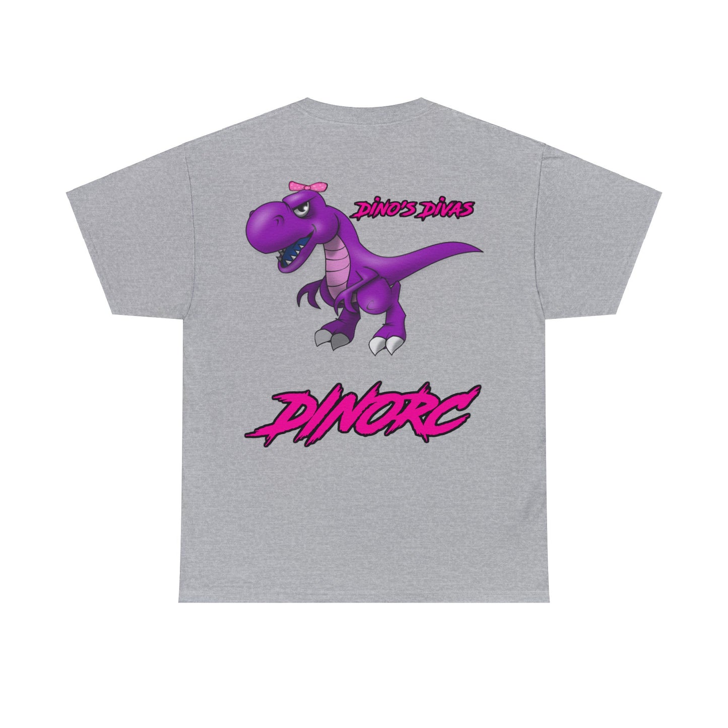 Dino's Divas DinoRc Logo Back of T-Shirt S-5x