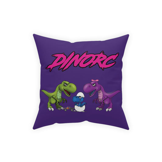 DinoRC Purple Pillow