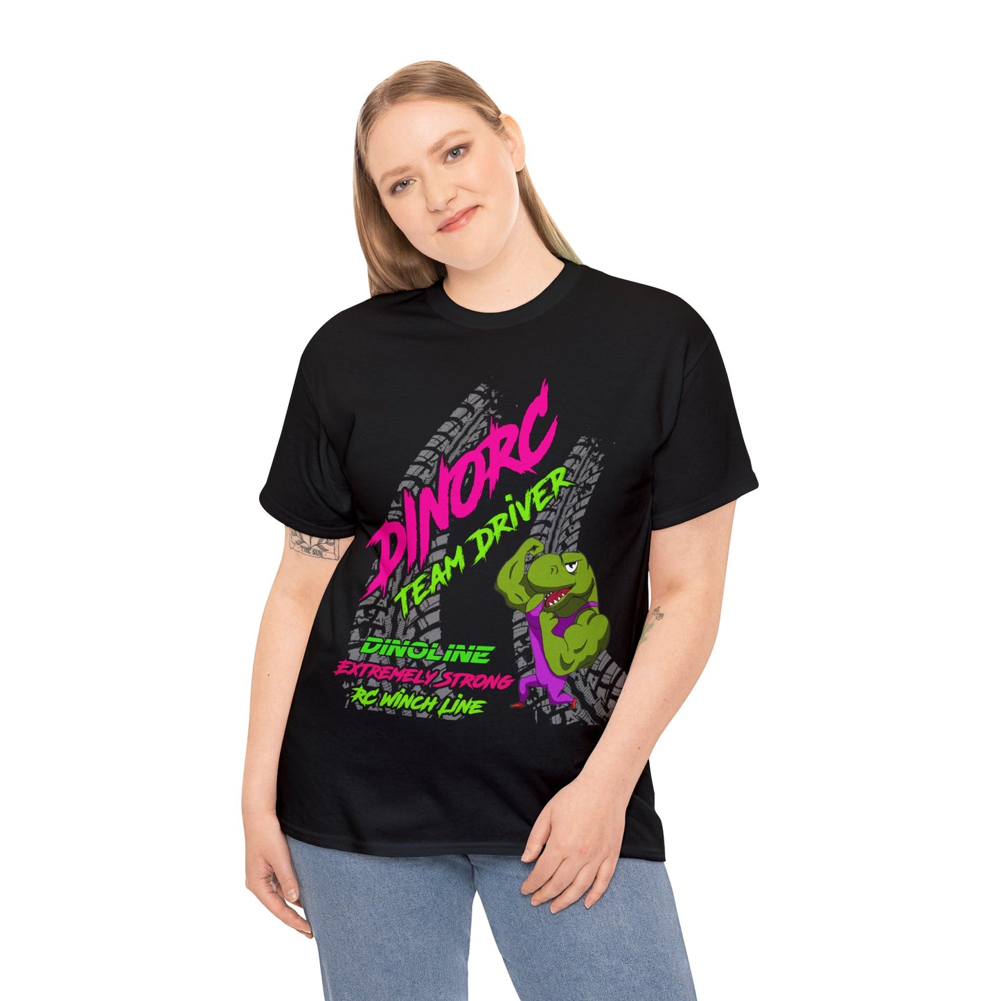 Wrestler Dino DinoRC  Logo T-Shirt S-5x