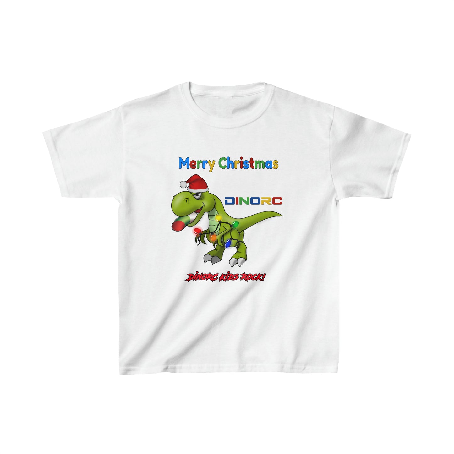 DinoRC Christmas Kids Heavy Cotton™ Tee