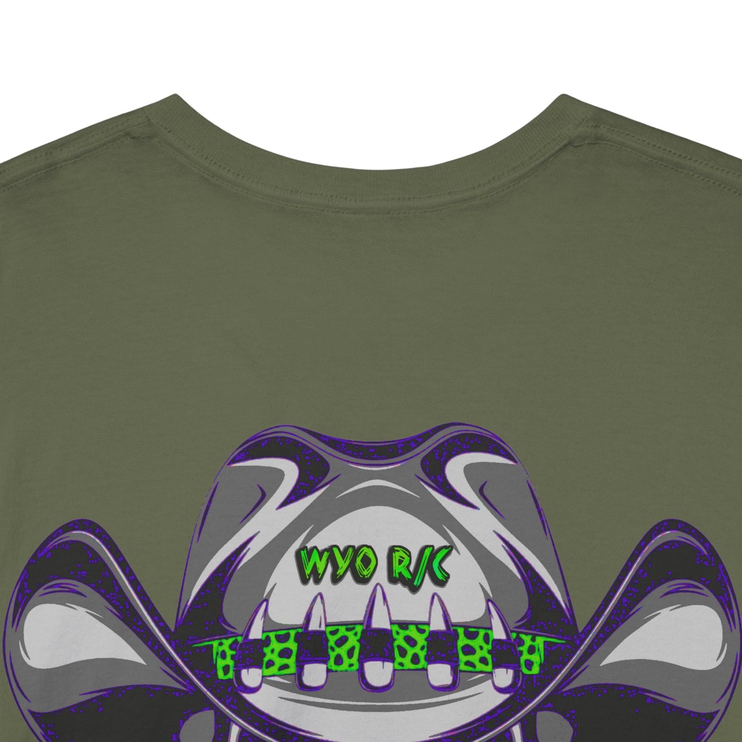Copy of WYO R/C OUTLAWS DinoRc Logo T-Shirt S-5x Black Green