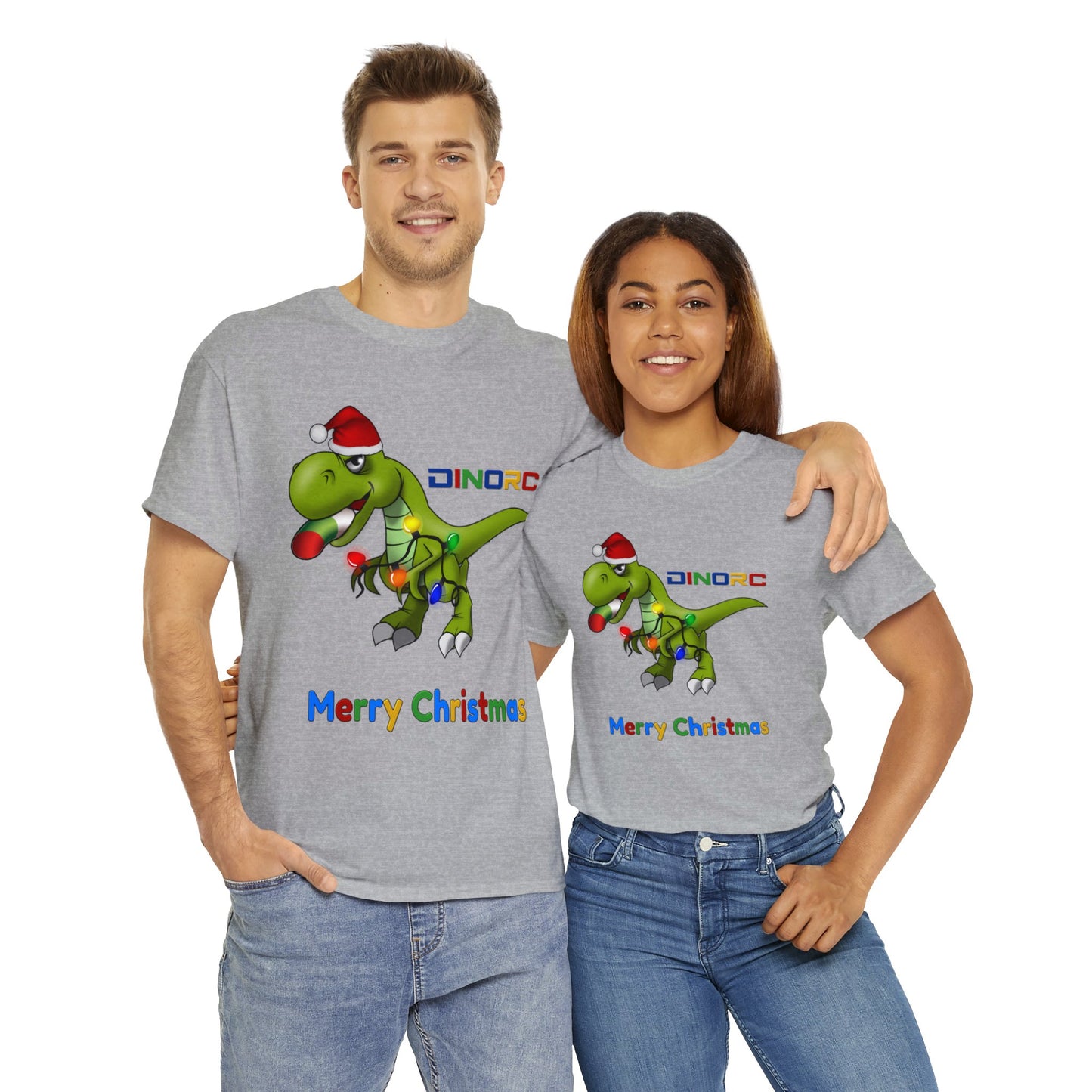 Merry Christmas DinoRC  Logo T-Shirt S-5x