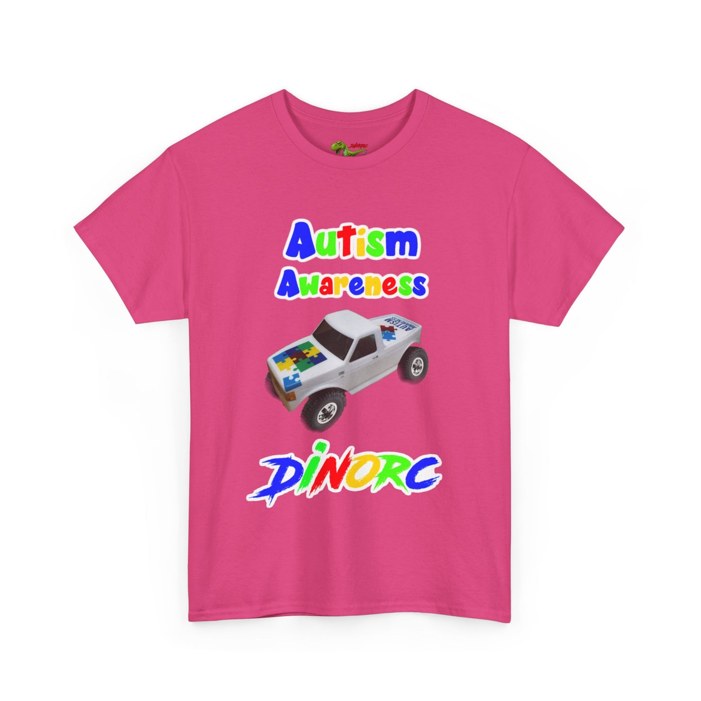 DinoRC Autism Awareness Front/Back Sponsor Shirt 2024