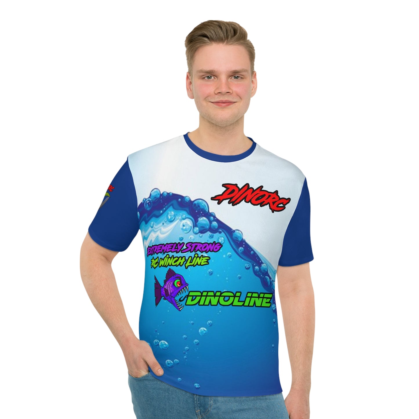 Dinoline Men's Loose T-shirt (AOP)