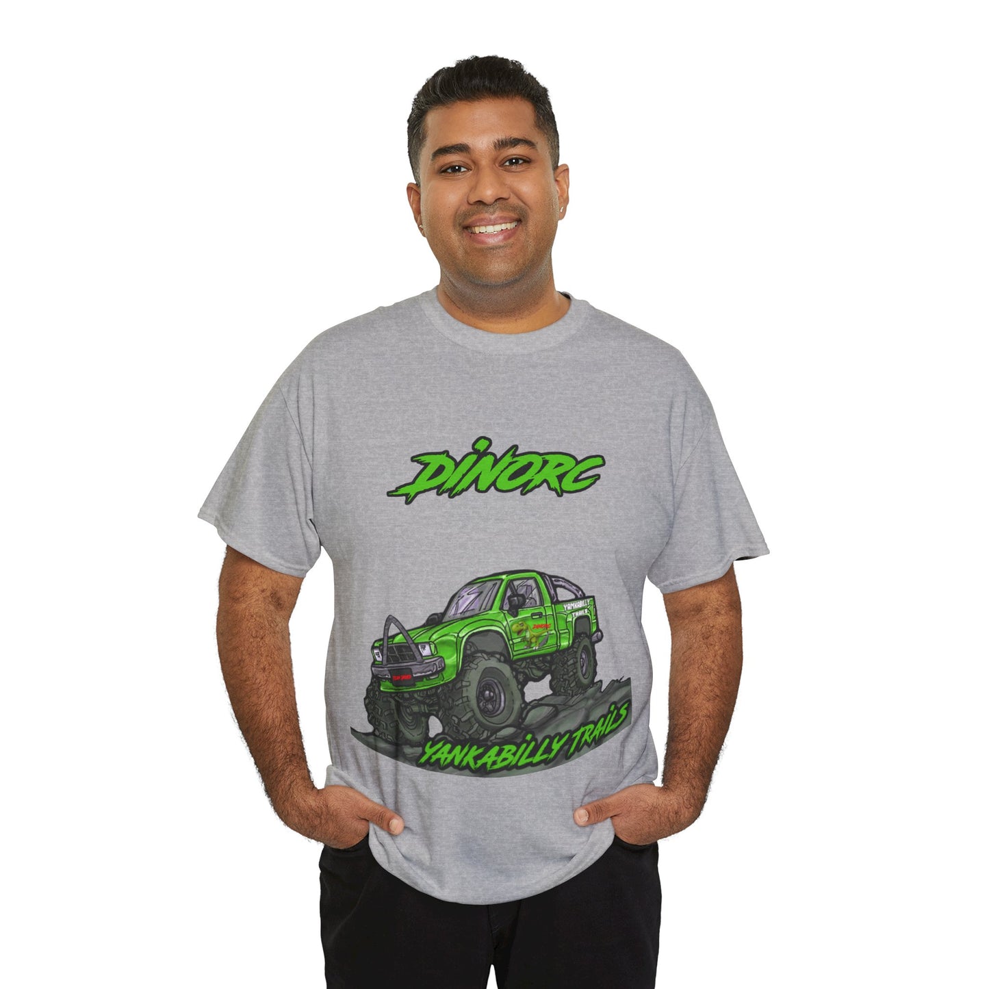 Yankabilly 2024 DinoRc logo Front and Back DinoRc Logo T-Shirt S-5x 5 colors