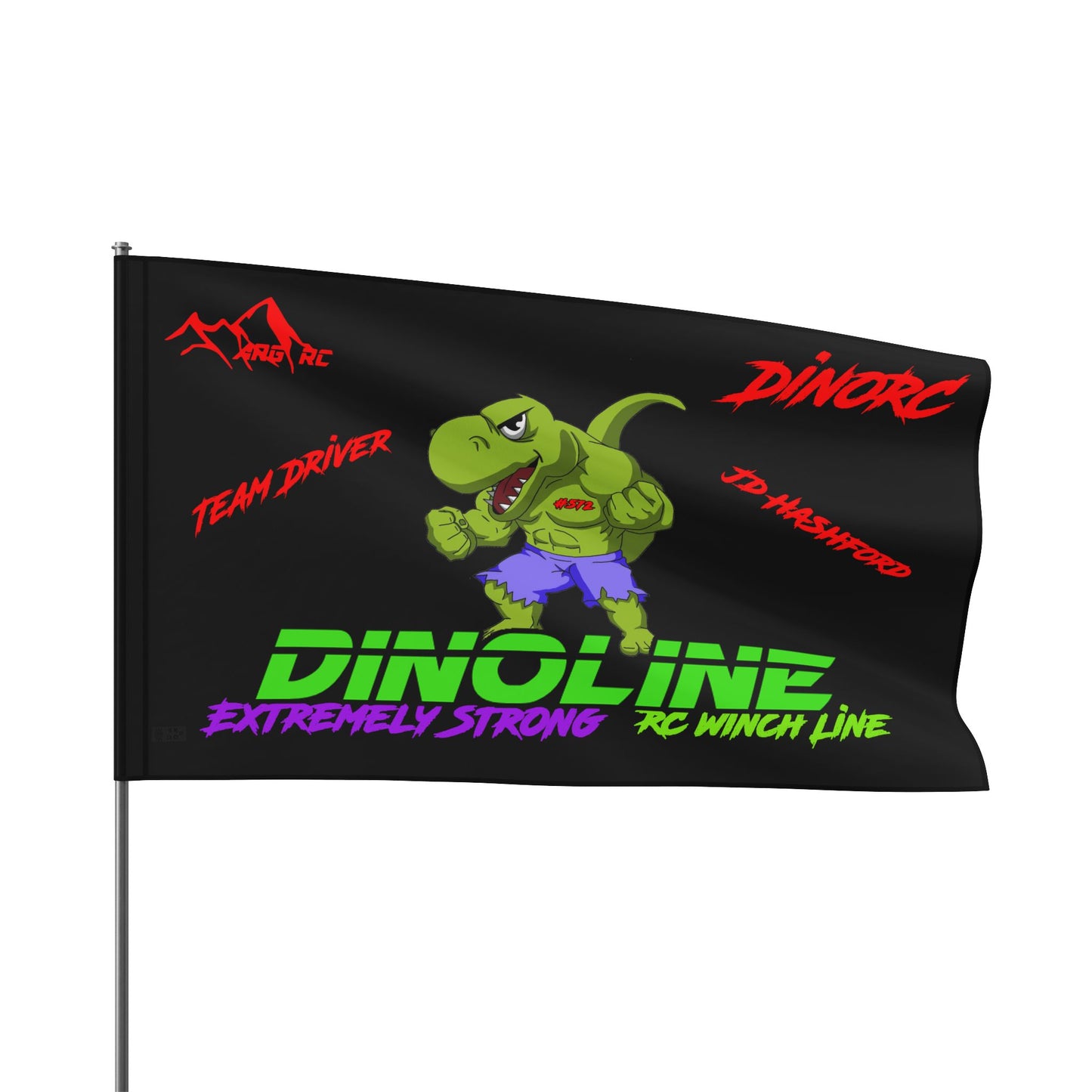 DinoRC JD Hashford Team driver Flag