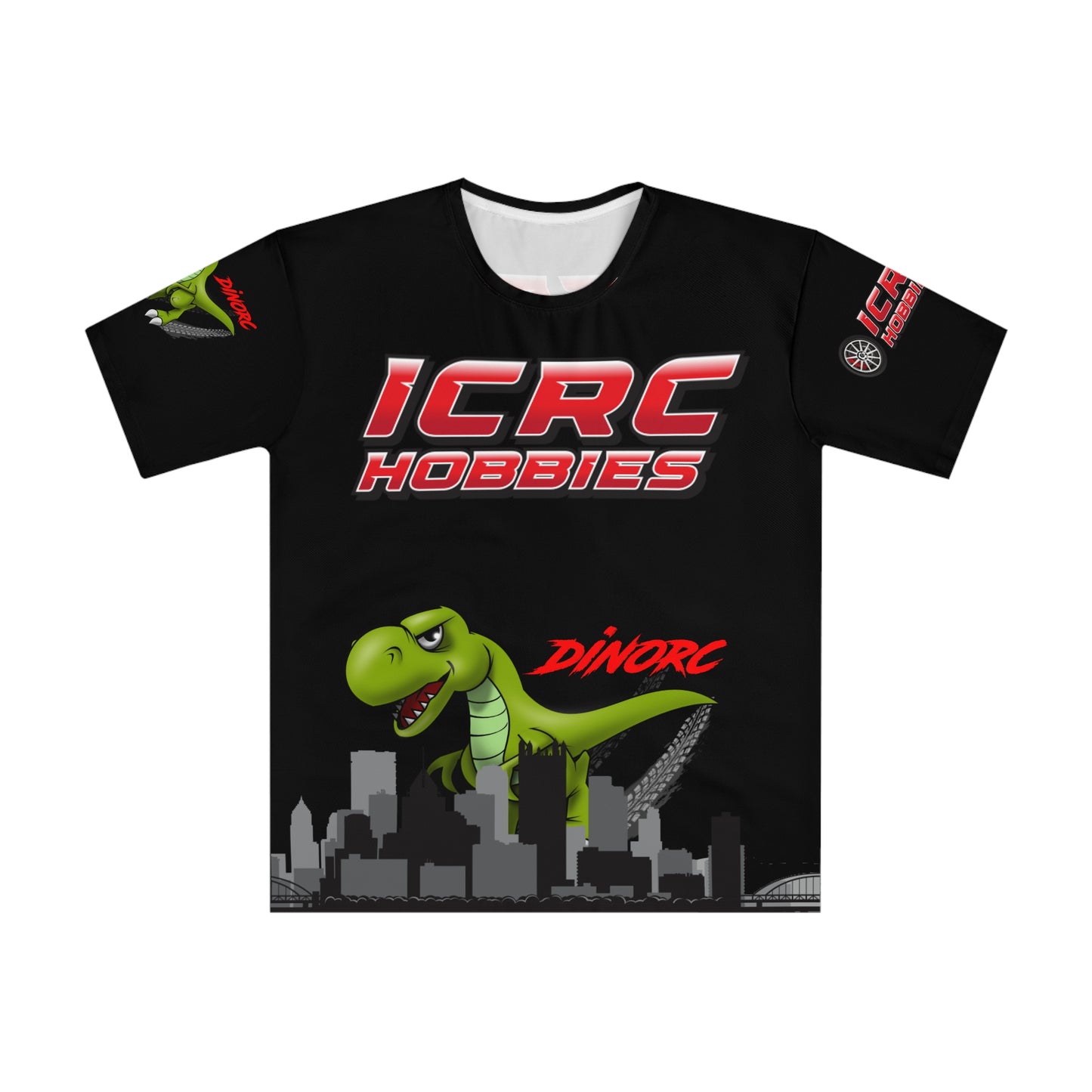 ICRC DinoRC Jersey T shirt  Men's Loose T-shirt (AOP)