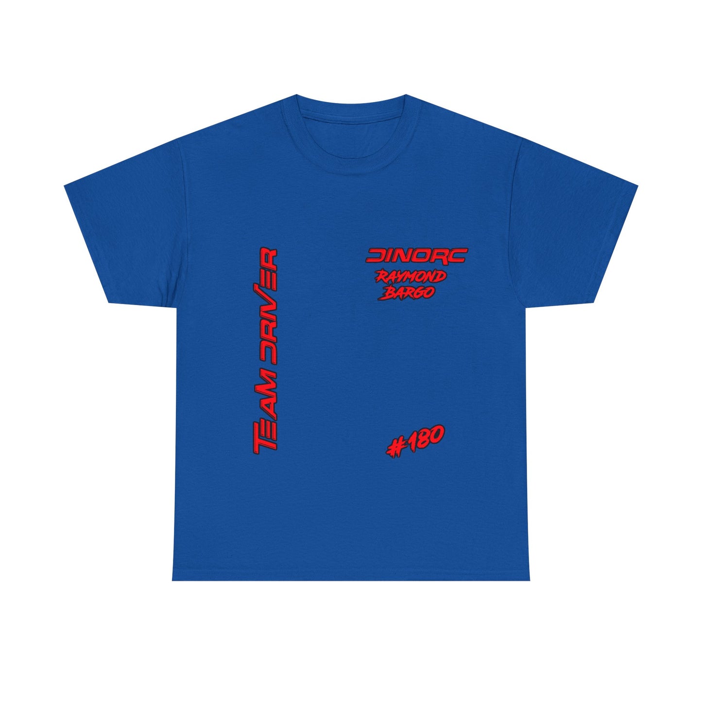 Raymond Bargo Front and Back DinoRc Logo T-Shirt S-5x 5 colors