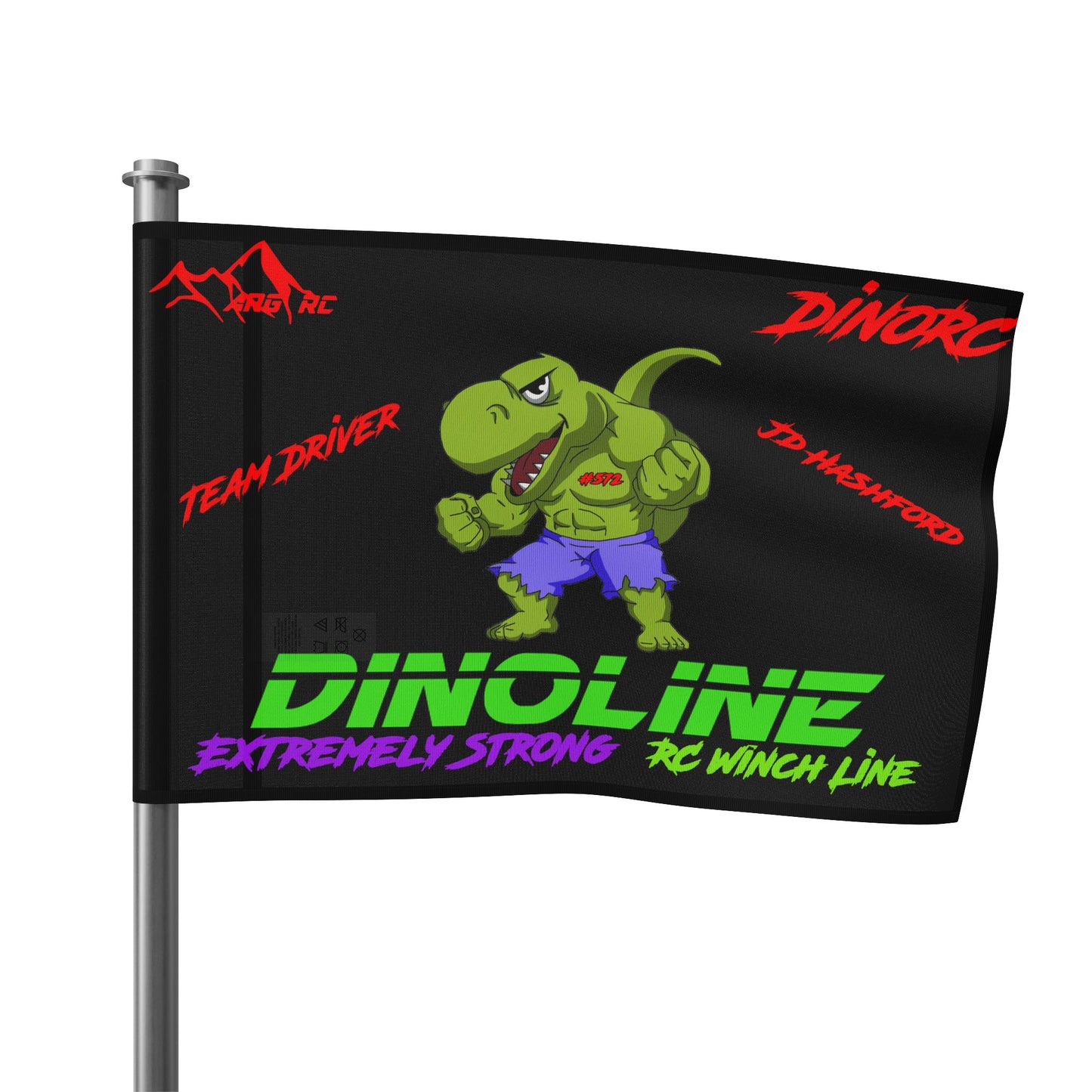 DinoRC JD Hashford Team driver Flag