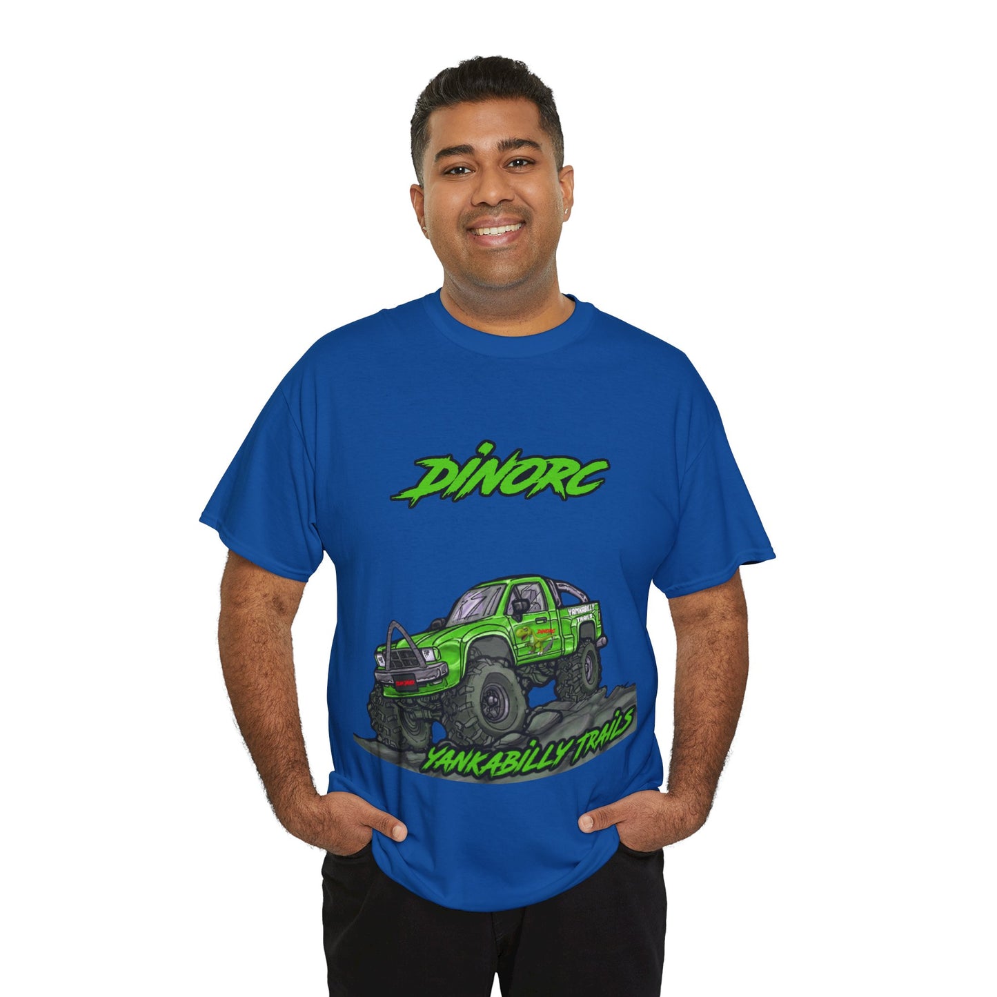 Yankabilly 2024 DinoRc logo Front and Back DinoRc Logo T-Shirt S-5x 5 colors