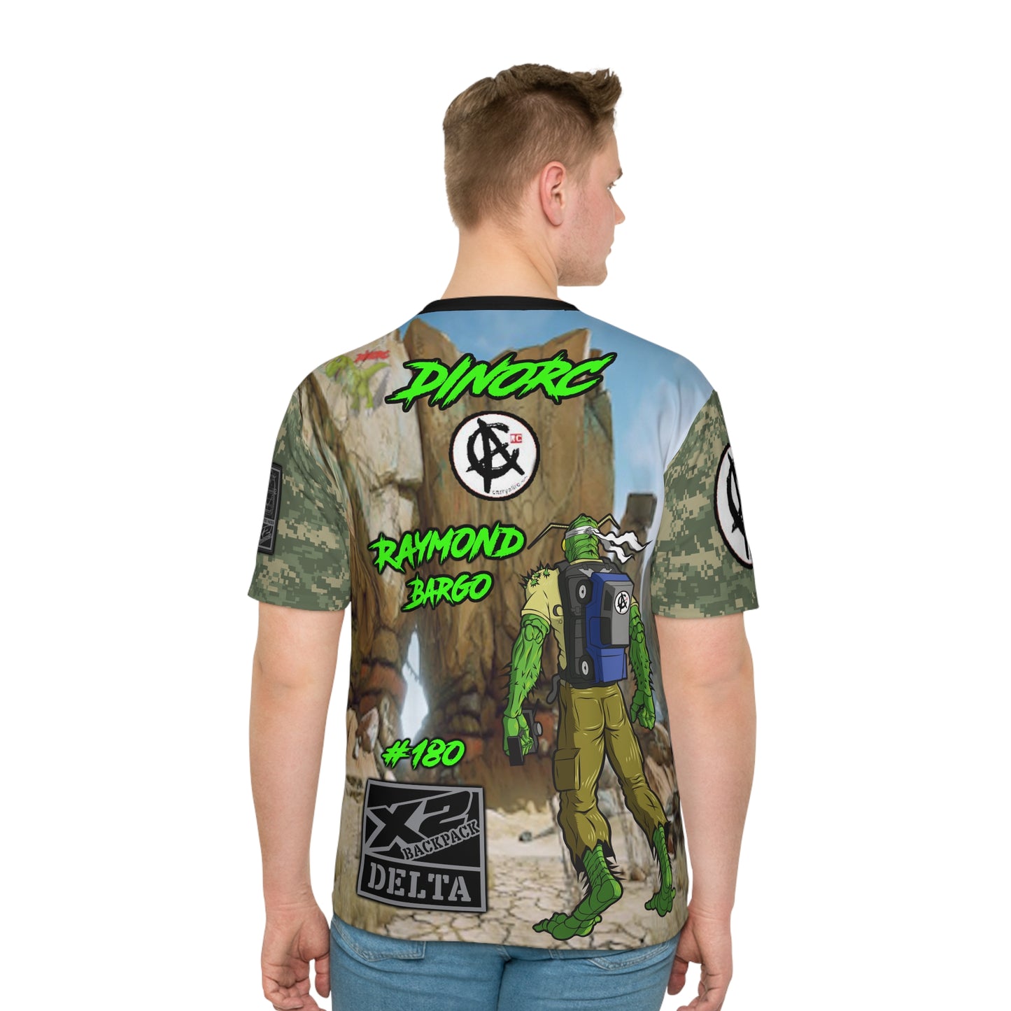 Raymond Bargo Carry ALL RC Men's Loose T-shirt (AOP)
