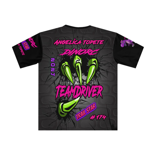 Angelica Topete Dino Divas Claw Team Driver Shirt  Loose T-shirt (AOP)