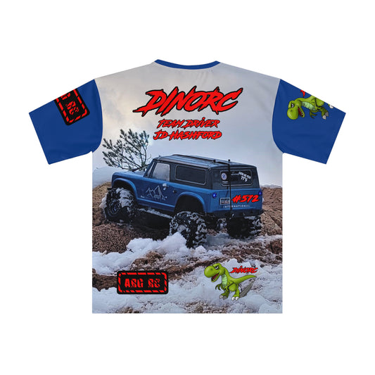 DinoRC  Teamdriver JD Hashford  Loose T-shirt (AOP)