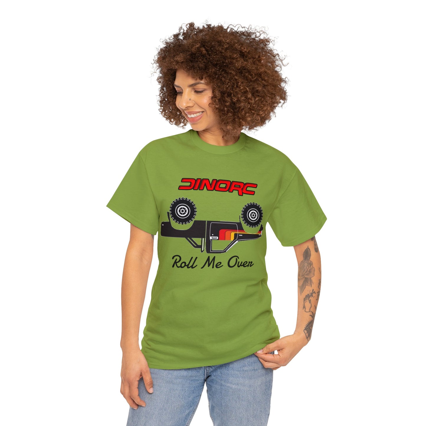 Roll Me Over DinoRC  Logo T-Shirt S-5x