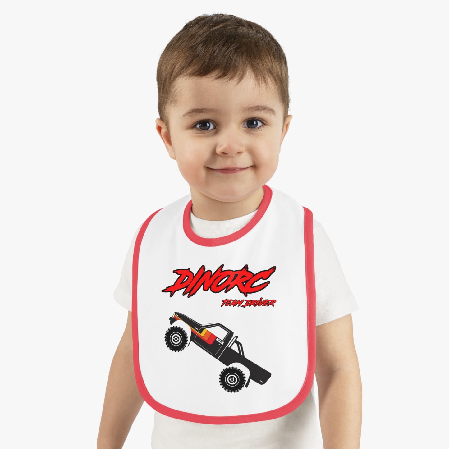 DinoRC Team Driver Baby Trim Jersey Bib