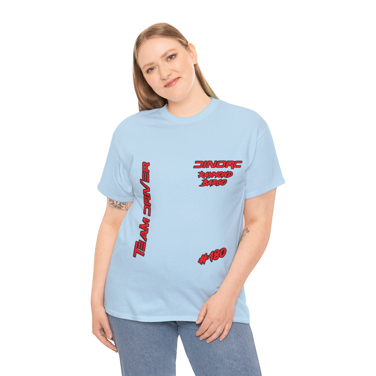 Raymond Bargo Front and Back DinoRc Logo T-Shirt S-5x 5 colors