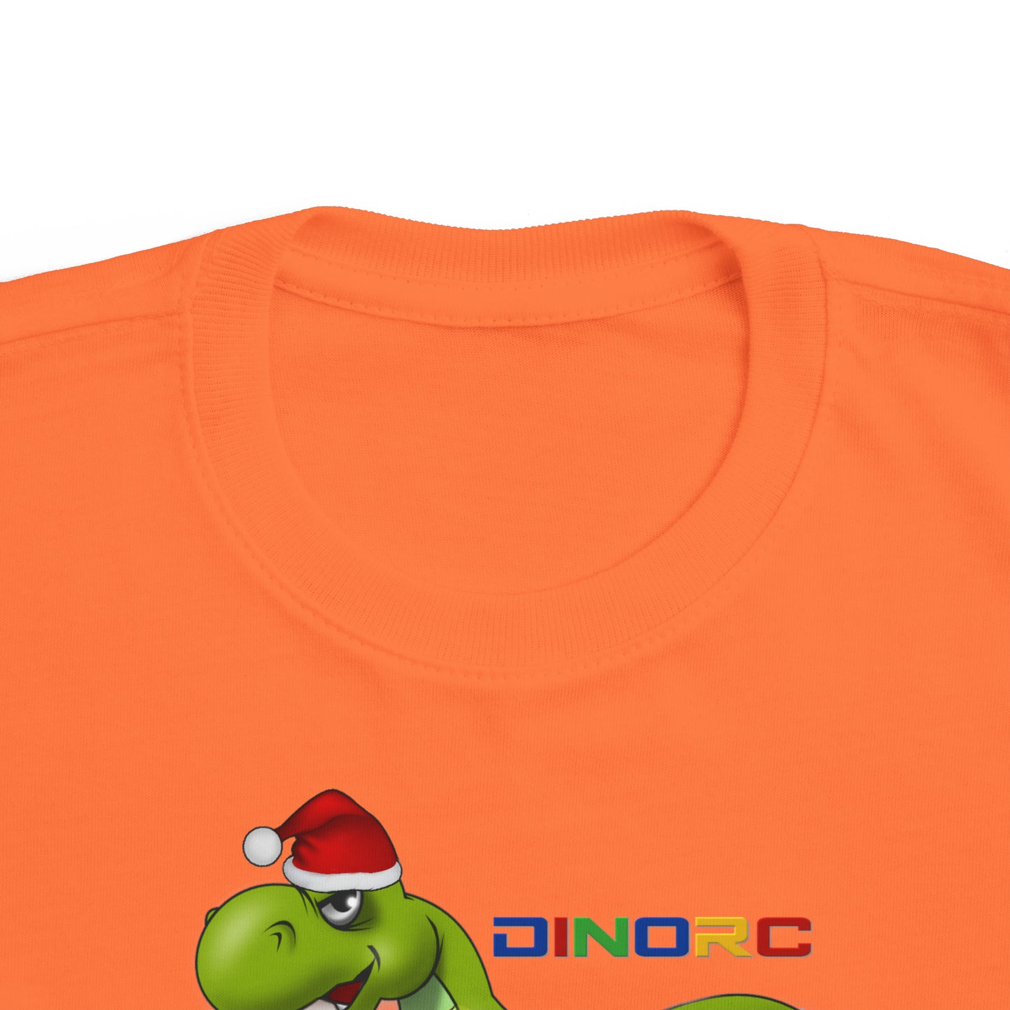Merry Christmas DinoRC Christmas Toddler's Fine Jersey Tee