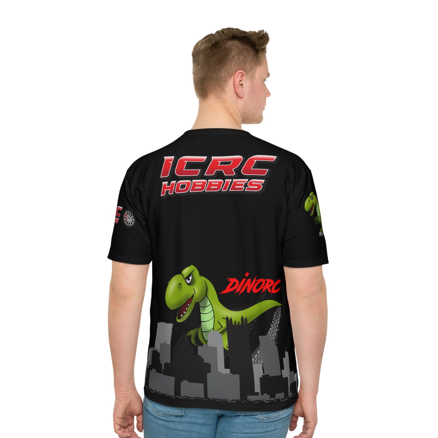 ICRC DinoRC Jersey T shirt  Men's Loose T-shirt (AOP)