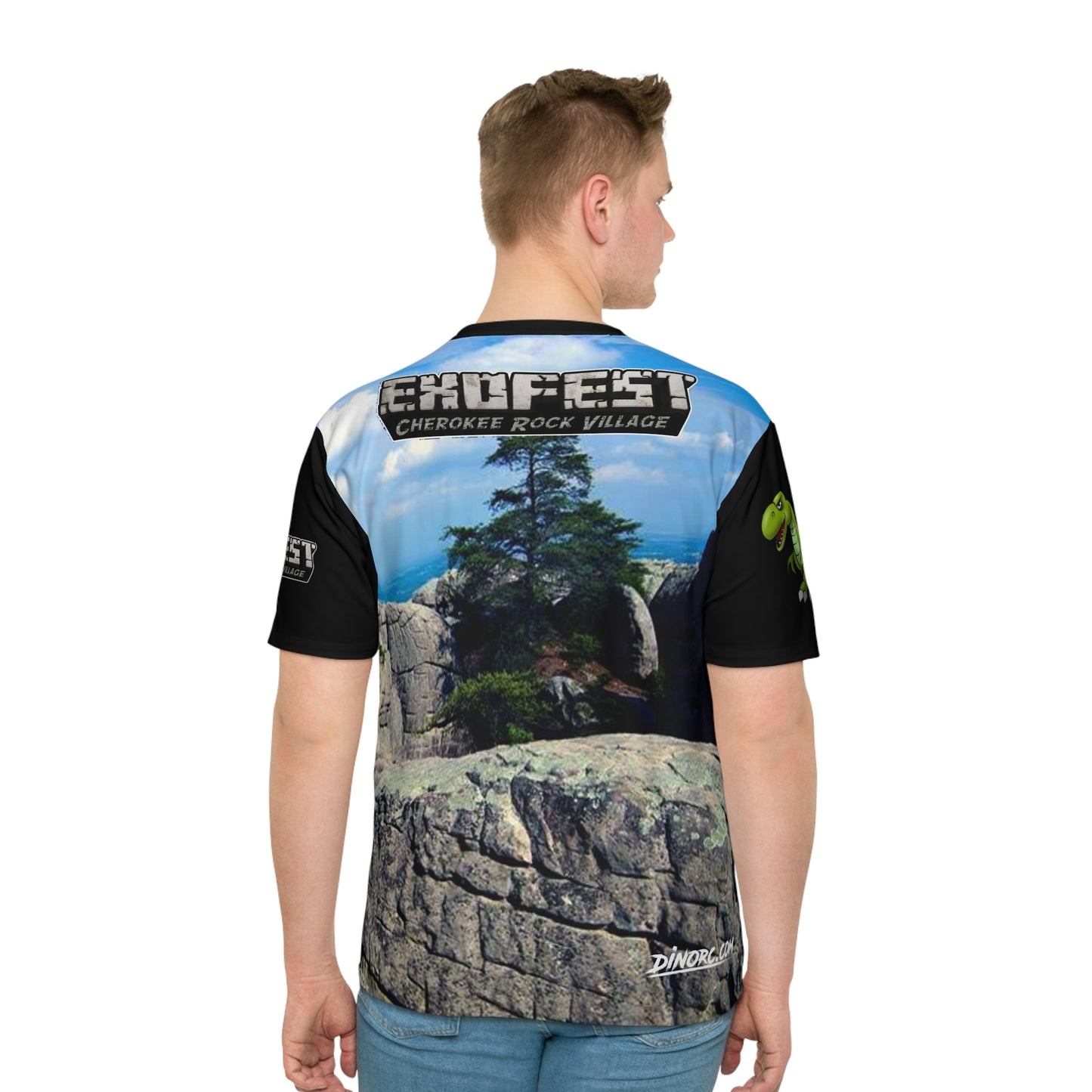 Exofest 2025 DinoRc Loose T-shirt (AOP)