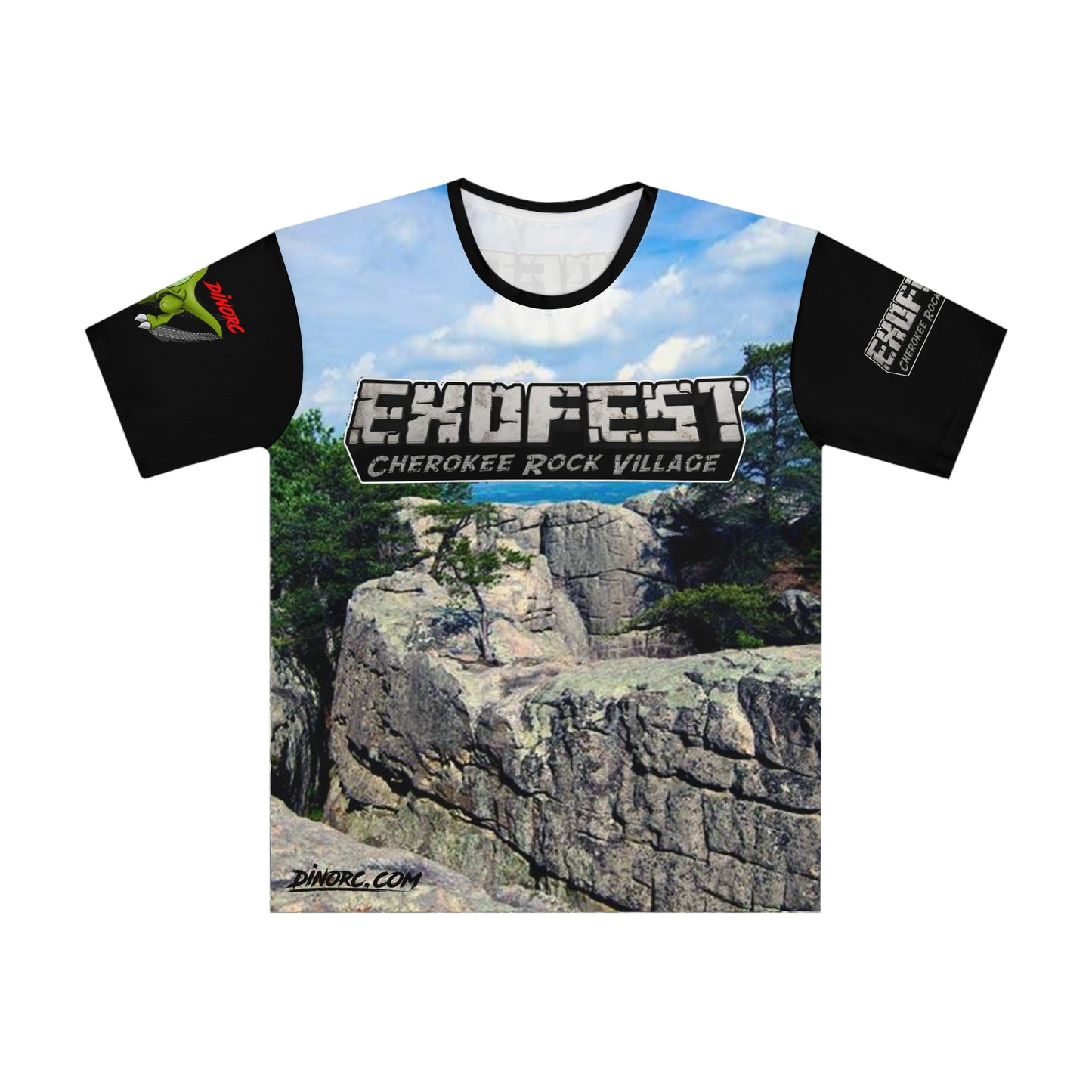 Exofest 2025 DinoRc Loose T-shirt (AOP)