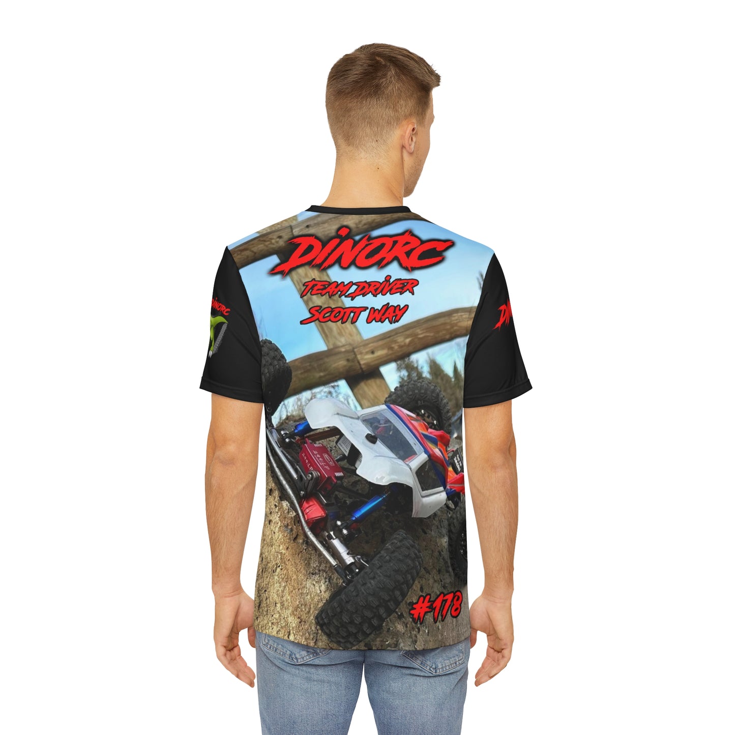 Scott Way DinoRC Team Driver Shirt  (AOP)