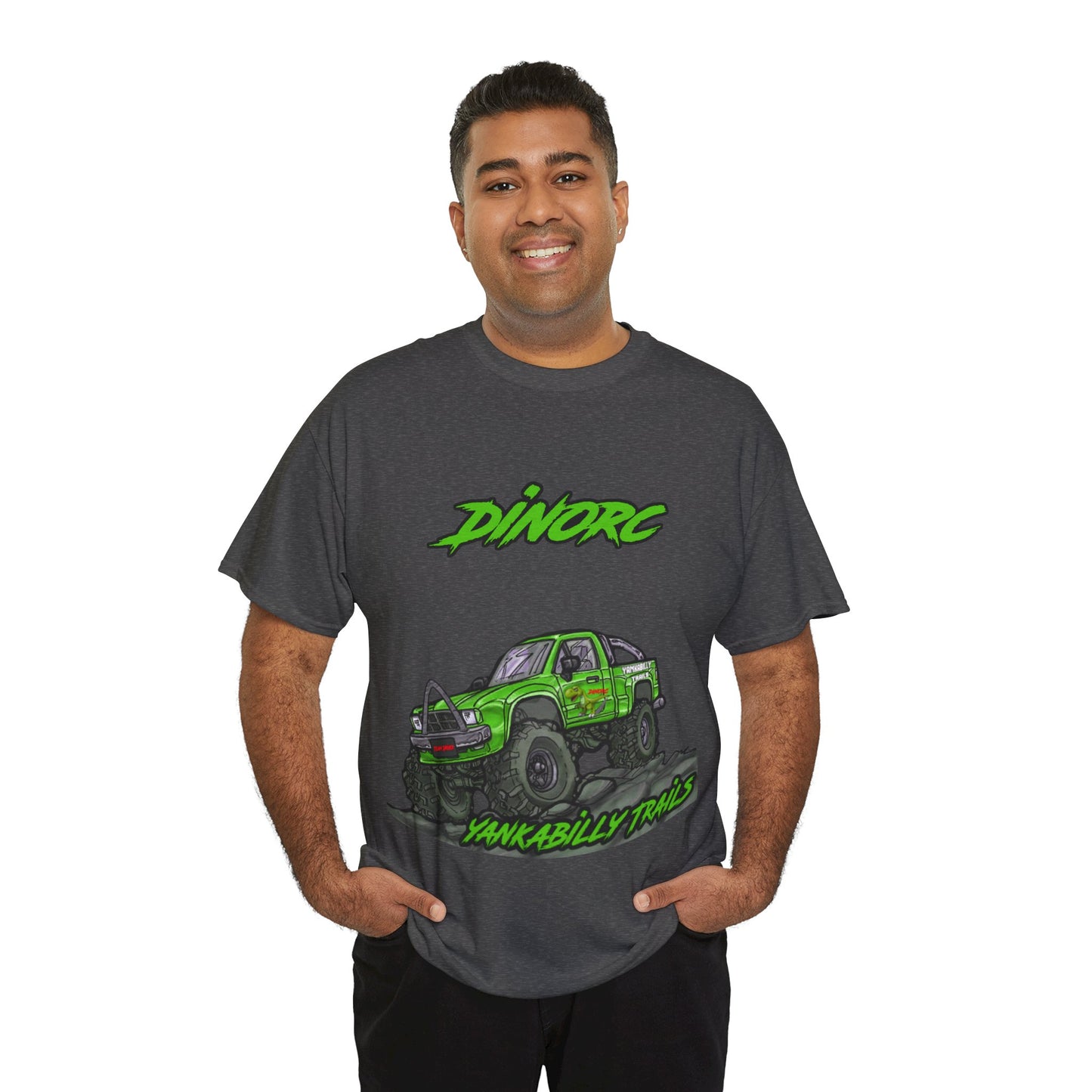 Yankabilly 2024 DinoRc logo Front and Back DinoRc Logo T-Shirt S-5x 5 colors