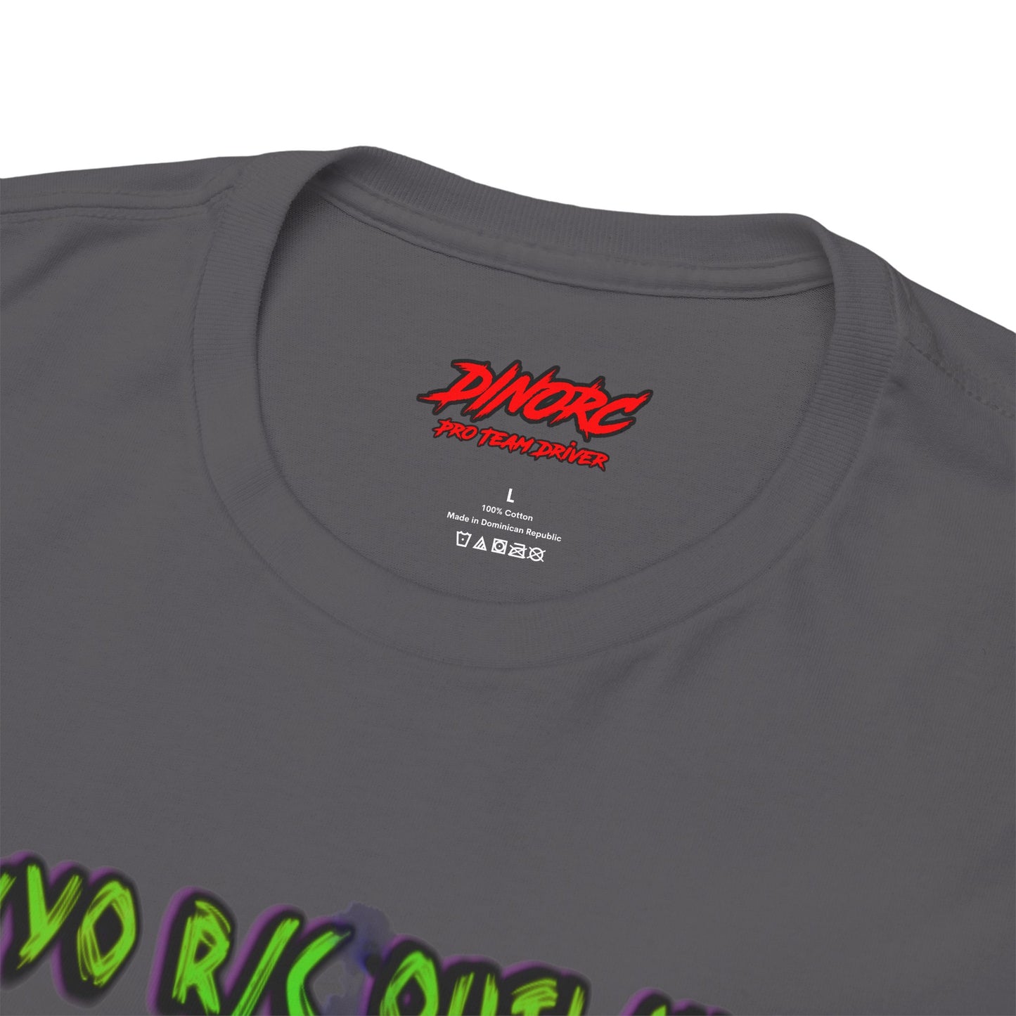 Jordan Miller WYO R/C OUTLAWS DinoRc Logo T-Shirt S-5x Black Green