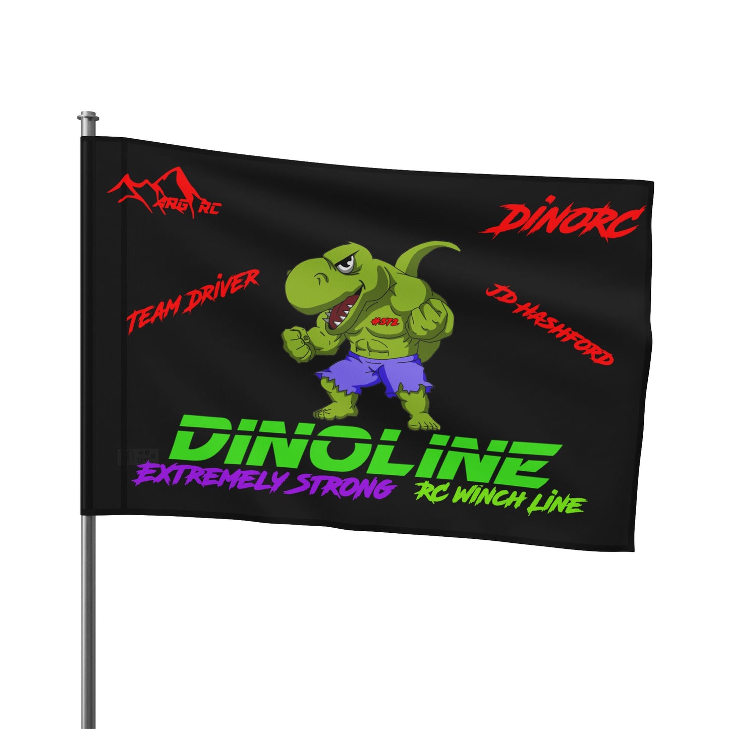 DinoRC JD Hashford Team driver Flag