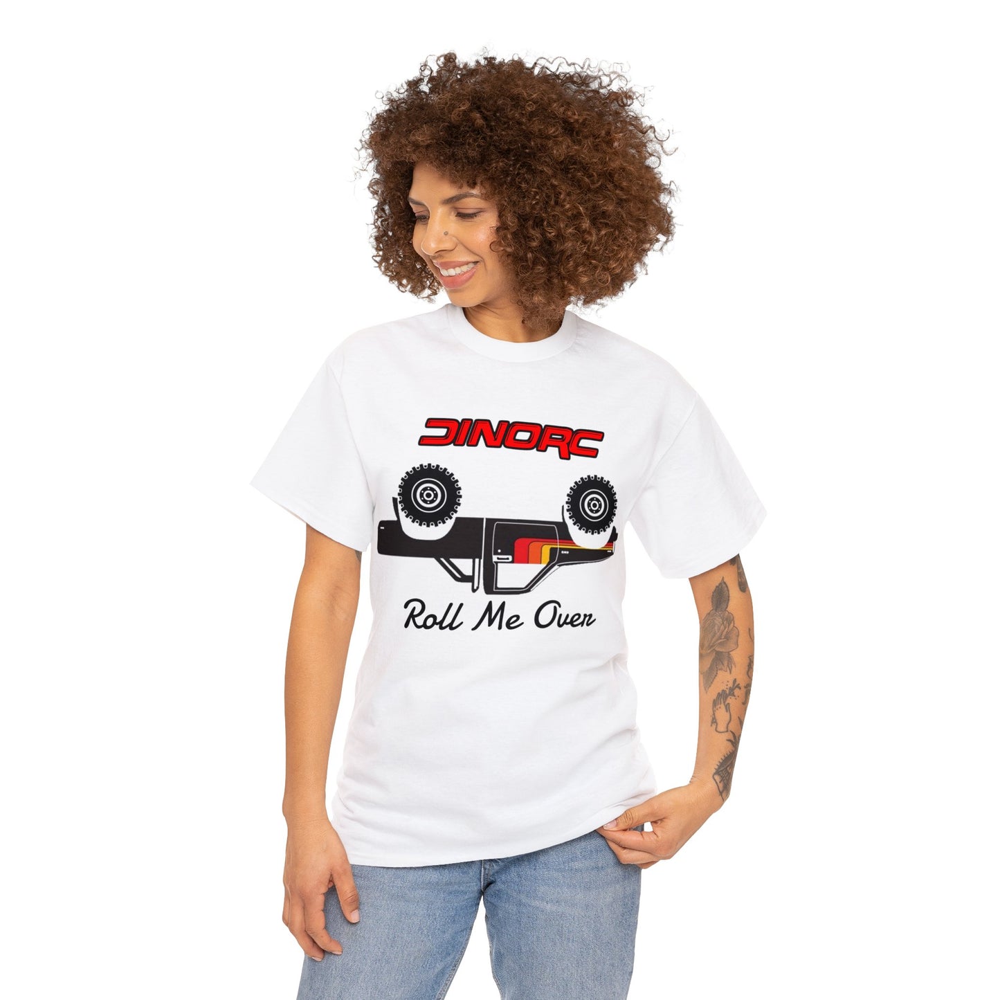 Roll Me Over DinoRC  Logo T-Shirt S-5x