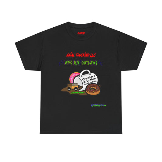 Copy of WYO R/C OUTLAWS DinoRc Logo T-Shirt S-5x Black Green