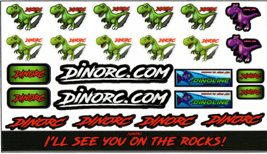 2024 DinoRC Decal Sheet